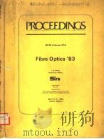 FIBRE OPTICS'83 PDF电子版封面