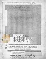 DEPARTMENT OF DEFENSE UNITED STATES OF AMERICA PDF电子版封面