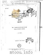 DEPARTMENT OF DEFENCE DEFENCE SCIENCE AND TECHNOLOGY ORGAISATION MATERIALS RESEARCH LABORATORIES PDF电子版封面