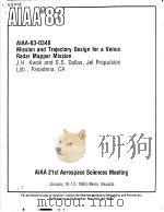 MISSION AND TRAJECTORY DESIGN FOR A VENUS RADAR MAPPER MISSION（ PDF版）