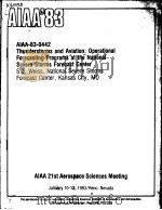 THUNDERSTORMS AND AVIATION:OPERATIONAL FORECASTING PROGRAMS AT THE NATIONAL SEVERE STORMS FORECAST C PDF电子版封面