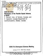 MECHANICS OF THE FLEXIBLE DIPOLE ANTENNA OF WISP（ PDF版）