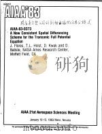 A NEW CONSISTENT SPATIAL DIFFERENCING SCHEME FOR THE TRANSONIC FULL POTENTIAL EQUATION（ PDF版）