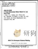 A THREE-DIMENSIONAL WAKE MODEL FOR LOW EARTH ORBIT（ PDF版）