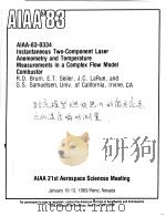 INSTANTANEOUS TWO-COMPONENT LASER ANEMOMETRY AND TEMPERATURE MEASUREMENTS IN A COMPLEX FLOW MODEL CO（ PDF版）