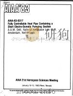 FULLY CONTROLLABLE HEAT PIPE CONTAINING A SHORT ELECTRO-OSMOTIC PUMPING SECTION（ PDF版）