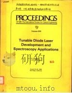 PROCEEDINGS OF SPIE-THE INTERNATIONAL SOCIETY FOR OPTICAL ENGINEERING VOLUME 438 TUNABLE DIODE LASE PDF电子版封面 0892524731