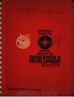 TECHNICAL INSIGHTS ANNUAL REPORT ONRESEARCH & DEVELOPMENT PDF电子版封面