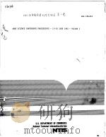 ARMY SCIENCE CONFERENCE PROCEEDINGS VOLUME 1:PRINCIPAL AUTHORS A THRU G PDF电子版封面