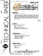 THE RELATIONSHIP OF AUTOMATION TO FUTURE CHANGES IN OCCUPATIONAL STRUCTURE（ PDF版）