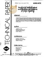 REVIEW OF METALLURGICAL AND MECHANICAL ASPECTS OF COLD HEADING（ PDF版）