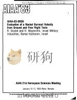 AIAA'83 AIAA-83-0036 PDF电子版封面