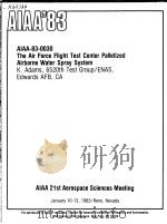 AIAA'83 AIAA-83-0030 PDF电子版封面