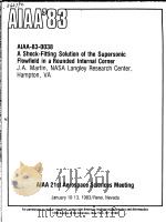 AIAA'83 AIAA-83-0038 PDF电子版封面