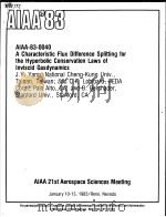 AIAA'83 AIAA-83-0040 PDF电子版封面