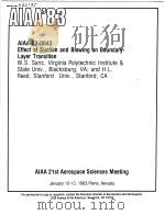 AIAA'83 AIAA-83-0043 PDF电子版封面