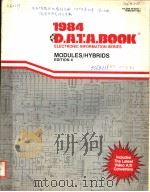 1984 D.A.T.A.BOOK ELECTRONIC INFORMATION SERIES:MODULES/HYBRIDS EDITION 4 PDF电子版封面