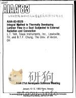 AIAA'83 AIAA-83-0529 PDF电子版封面