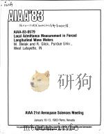 AIAA'83 AIAA-83-0579 PDF电子版封面