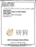 AIAA'83 AIAA-83-0577 PDF电子版封面