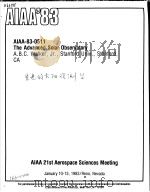 AIAA'83 AIAA-83-0511 PDF电子版封面