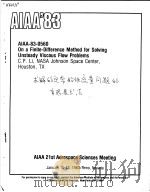 AIAA'83 AIAA-83-0560 PDF电子版封面