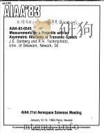 AIAA'83 AIAA-83-0545 PDF电子版封面