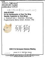 AIAA'83 AIAA-83-0538 PDF电子版封面
