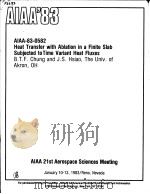 AIAA'83 AIAA-83-0582 PDF电子版封面