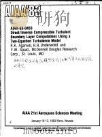 AIAA'83 AIAA-83-0453 PDF电子版封面