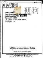 AIAA'83 AIAA-83-0448 PDF电子版封面
