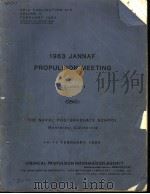 1983 JANNAF PROPULSION MEETING VOLUME 2 PDF电子版封面