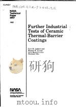 FURTHER INDUSTRIAL TESTS OF CERAMIC THERMAL-BARRIER COATINGS（ PDF版）