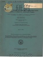 EXPERIMENTAL METHODS FOR STUDYING THE RAYLEIGH-TAYLOR INSTABILITY OF ABLATIVELY ACCELERATED TARGETS PDF电子版封面