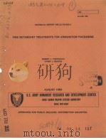 FIRE RETARDANT TREATMENTS FOR AMMUNITION PACKAGING PDF电子版封面 ROBERT L.FORTUNATO HARRY J.RE