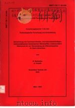 BUNDESMINISTERIUM FUR FORSCHUNG UND TECHNOLOGIE FORSCHUNGSBERICHT T 83-026 TECHNOLOGISCHE FORSCHUNG PDF电子版封面