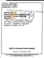 AIAA'83 AIAA-83-0137（ PDF版）