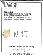 AIAA'83 AIAA-83-0140 PDF电子版封面