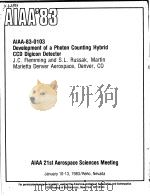 AIAA'83 AIAA-83-0103 PDF电子版封面