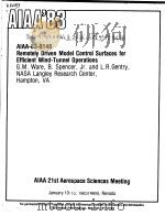 AIAA'83 AIAA-83-0148 PDF电子版封面