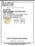 AIAA'83 AIAA-83-0146 PDF电子版封面