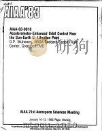 AIAA'83 AIAA-83-0018 PDF电子版封面