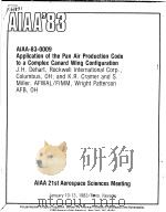 AIAA'83 AIAA-83-0009 PDF电子版封面
