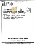 AIAA'83 AIAA-83-0105 PDF电子版封面