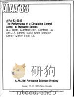 AIAA'83 AIAA-83-0083 PDF电子版封面