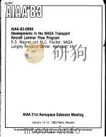 AIAA'83 AIAA-83-0090 PDF电子版封面