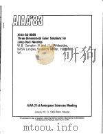 AIAA'83 AIAA-83-0089 PDF电子版封面