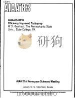 AIAA'83 AIAA-83-0059 PDF电子版封面