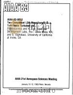 AIAA'83 AIAA-83-0052 PDF电子版封面