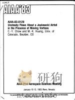 AIAA'83 AIAA-83-0129 PDF电子版封面